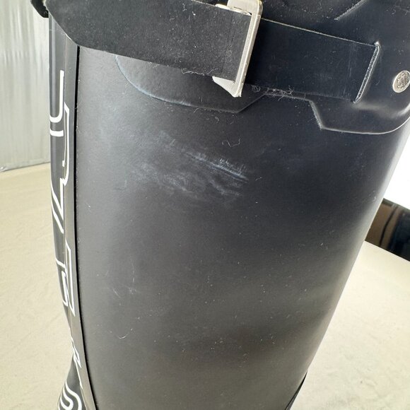 Hunter Original Women's Tall Rain Boots Black Classic Logo Preppy Farm Matte 9 - Picture 10 of 10